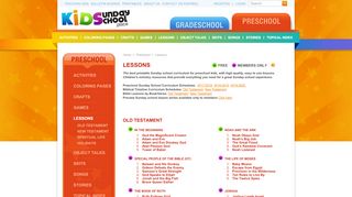 
                            12. Sunday School lessons for preschool children, Free Bible ... - Kidssundayschool Com Portal