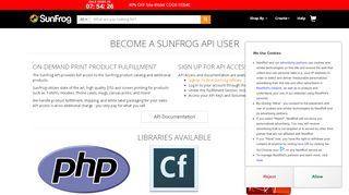 
                            8. SunFrog API Program - Sunfrog Sign Up