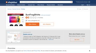 
                            8. SunFrogShirts Reviews - 20 Reviews of Sunfrogshirts.com ... - Sunfrogshirts Portal