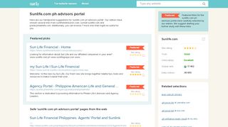 
                            5. Sunlife.com ph advisors portal - Sur.ly - Www Sunlife Com Ph Agents Portal Portal
