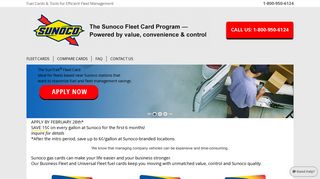 
                            5. Sunoco Gas Cards - Business Fleet and Universal Fleet Fuel ... - Sunoco Suntrak Fleet Card Portal