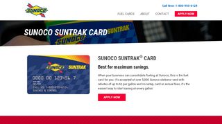 
                            4. Sunoco SunTrak Card - Sunoco Fleet Cards - Sunoco Suntrak Fleet Card Portal
