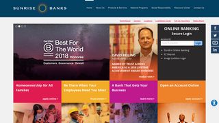 
                            3. Sunrise Banks | Socially Responsible Community Bank & B ... - My Sunshine Bank Portal