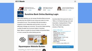 
                            8. Sunshine Bank Online Banking Login - 🌎 CC Bank - My Sunshine Bank Portal