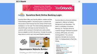 
                            3. Sunshine Bank Online Banking Login - 🌎 CC Bank - Mysunshinebank Portal