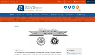 
                            4. SUNY Student Internship Program | New York State Education ... - New York State Internship Portal