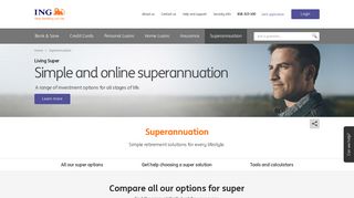 
                            3. Superannuation - ING - Ing Integra Super Login