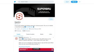 
                            7. Superbru (@Superbru) | Twitter - Www Superbru Portal