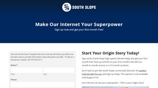 
                            6. Superpower Landing Page | South Slope - Southslope Webmail Login