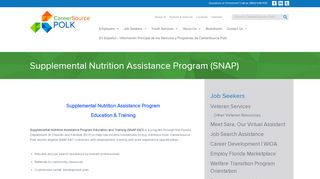 Supplemental Nutrition Assistance Program (SNAP ...