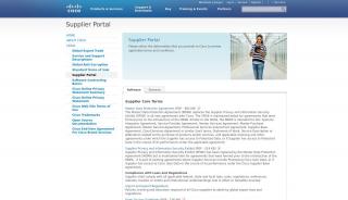
                            1. Supplier Portal - Cisco - Cisco Supplier Portal