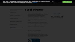
                            3. Supplier Portals - Kimberly-Clark - Kimberly Clark Portal