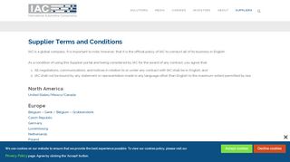 
                            5. Supplier Terms and Conditions - IAC Group - Iac Supplier Portal