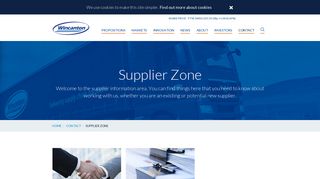 
                            2. Supplier Zone | Wincanton plc - Wincanton Isupplier Portal Login