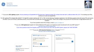 
                            5. SupplierNet - SSO Login - Welcome to GE Consumer ... - Ge Oracle Portal