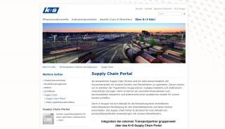Supply Chain Portal - K+S KALI GmbH - K Plus S Portal