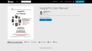 
                            5. SupplyPro User Manual - Yumpu - Supplypro Port 3 Login