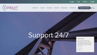 
                            3. Support: 24-7 Global Help Desk — Cenduit - Cenduit Reporting Portal