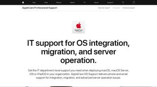 
                            4. Support - AppleCare IT Departments Products - Apple - Applecare Enterprise Portal