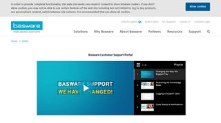 Support - Basware - Certione Portal