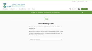 
                            5. Support - Brevard County Library - OverDrive