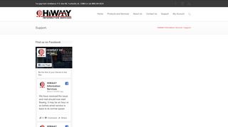 
                            4. Support - HiWAAY Information Services - Hiwaay Webmail Portal
