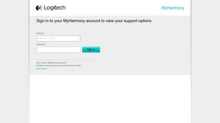 
                            4. Support - Logitech | Harmony - Myharmony Com Sign In