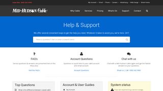 
                            6. Support | Mid-Hudson Cable - Mhcable Email Portal