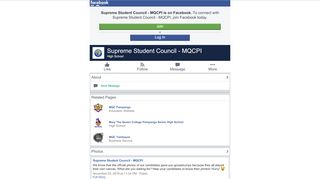 
                            5. Supreme Student Council - MQCPI - Home | Facebook - Mqcpi Login