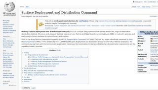 
                            4. Surface Deployment and Distribution Command - Wikipedia - Sddc Portal