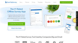 Survey App to Capture Data Offline Using Mobile Devices - Quicktap Portal