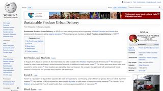 
                            7. Sustainable Produce Urban Delivery - Wikipedia - Spud Ca Portal