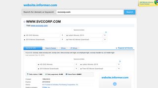 
                            7. svccorp.com at Website Informer. Visit Svccorp. - Sci Corp Workday Login