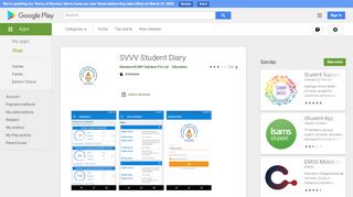 SVVV Student Diary - Apps on Google Play - Svvv Erp Login