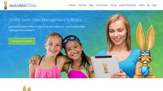 
                            8. Swim School Management Software - Jackrabbit Class - Swim Manager Portal