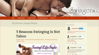 
swinger lifestyle | Swingers.org
