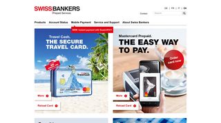 
                            6. Swiss Bankers: Mastercard Prepaid Credit Cards Switzerland - Swiss Bankers Travel Cash Card Portal