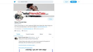 
                            3. Swiss Friends Date (@DatingSwiss) | Twitter - Swissfriends Portal