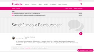 
Switch2t-mobile Reimbursment | T-Mobile Support

