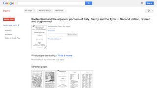 
                            3. Switzerland and the adjacent portions of Italy, Savoy and ... - Stinge Site Builder Portal