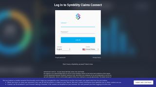 
                            7. Symbility Claims Connect: Login - Aviva Claim Connect Portal