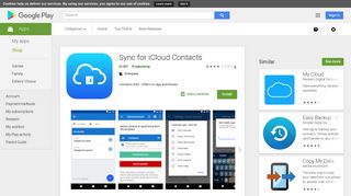 
                            4. Sync for iCloud Contacts - Apps on Google Play - Cont Icloud Portal