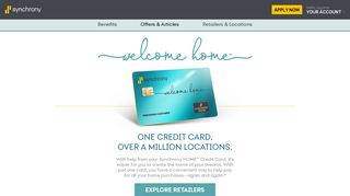 
                            7. Synchrony HOME™ Credit Card - Google Financing Synchrony Bank Portal