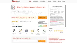 
                            6. synthesis user id agreement - wraparound milwaukee - PDFfiller - Wraparound Synthesis Portal