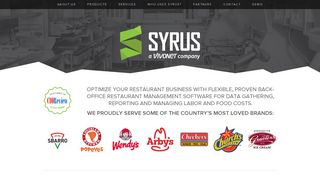 
                            4. Syrus - A Vivonet Company - Wendys Syrus Portal