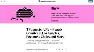 
                            8. T Suggests: A New Beauty Counter in Los Angeles, Eccentric ... - Behind The Counter Beautycounter Portal