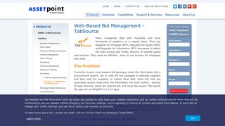 
TabSource - Web-Based Bid Management Software | TabWare
