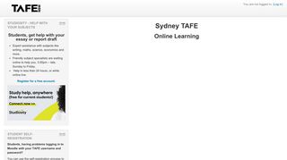 
                            1. TAFE NSW Sydney - Sydney Tafe Portal
