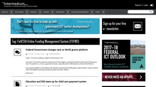 
                            7. Tag: FaHCSIA Online Funding Management System (FOFMS ... - Fofms Login