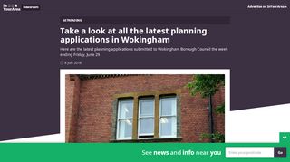 
                            5. Take a look at all the latest planning applications in Wokingham ... - Wokingham Planning Portal